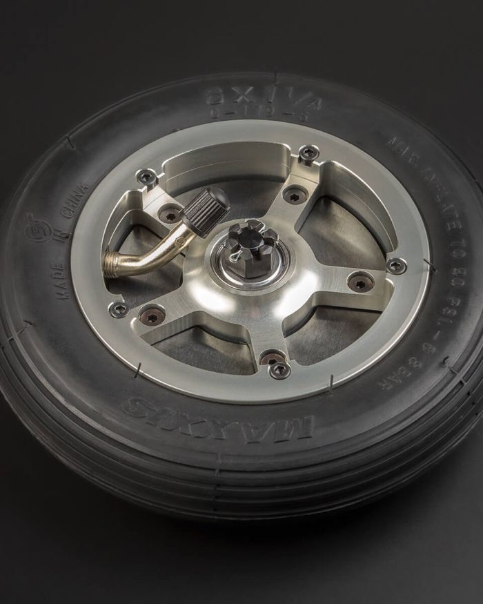 Set Wheels & Brakes Ø150 mm (Pair)